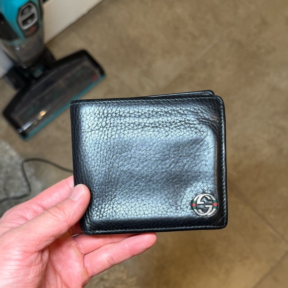 Leather Gucci Wallet - Picture 1 of 6